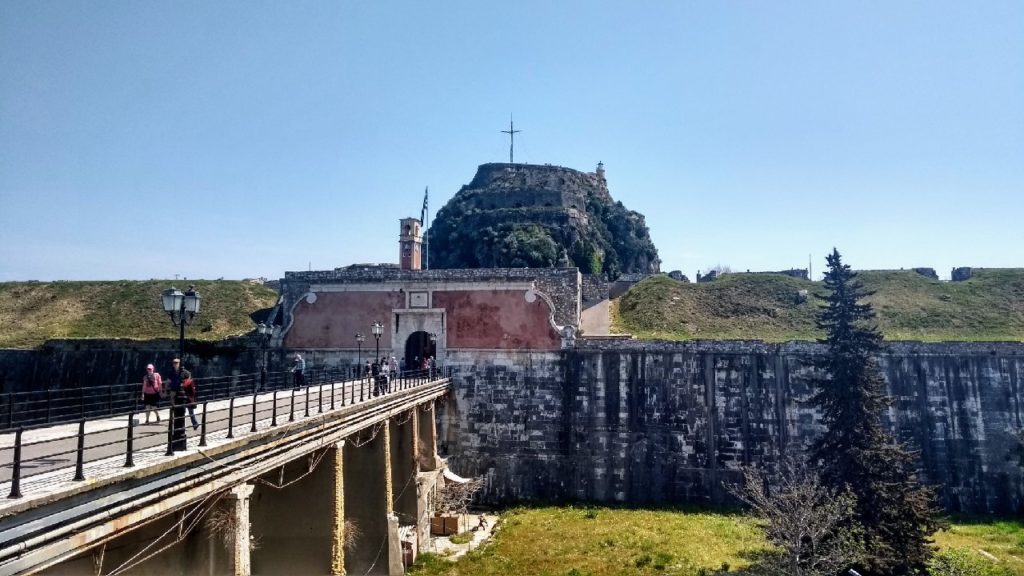 Die alte Festung von Korfu
