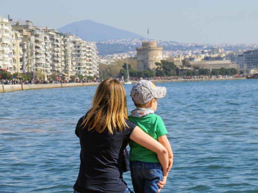 Meerblick in Thessaloniki