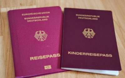 Kinderreisepass oder Reisepass