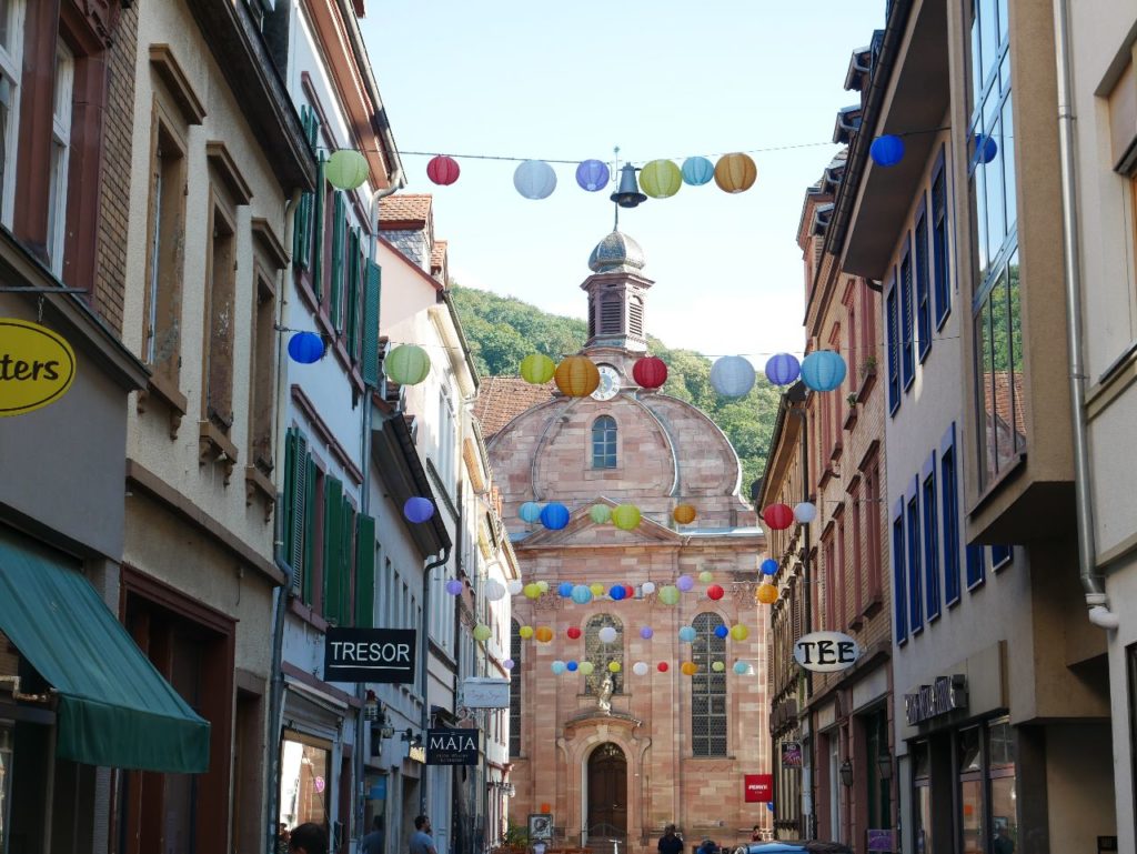 Innenstandt Heidelberg Ballons