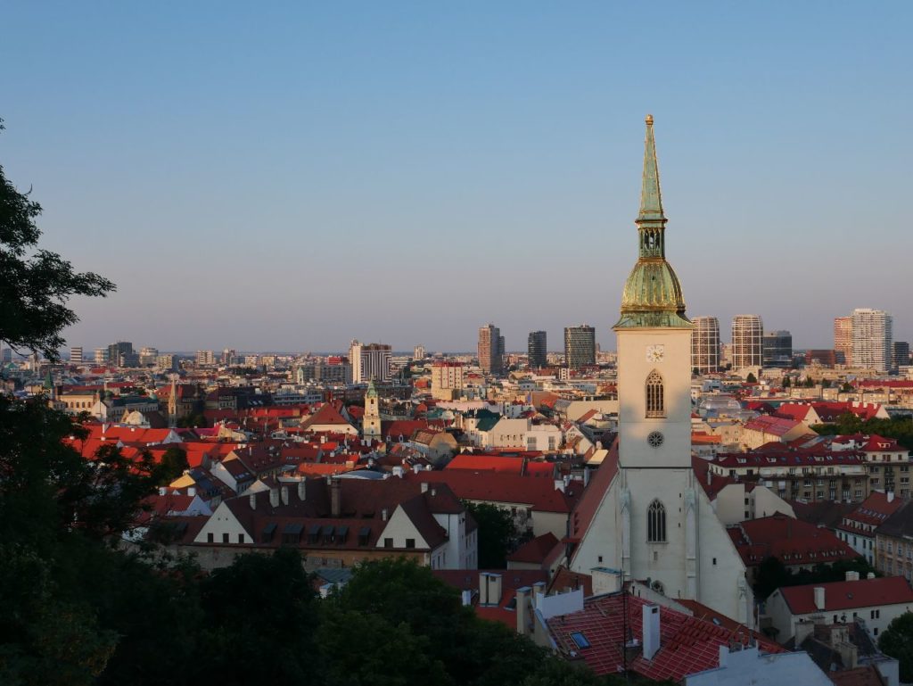 Burg Bratislava Aussicht