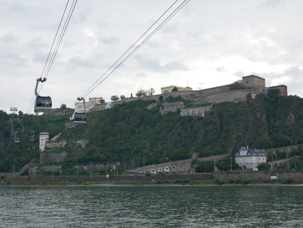 Koblenz Seilbahn Festung Ehrenbreitstein