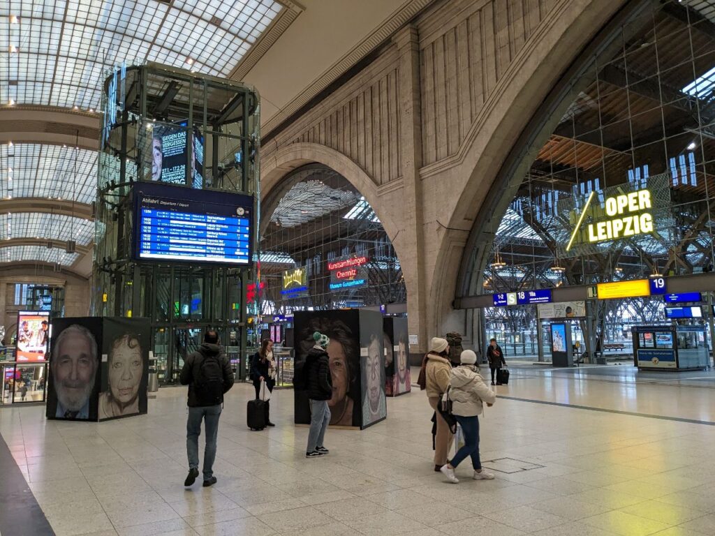 Leipzig Hauptbahnhof Halle