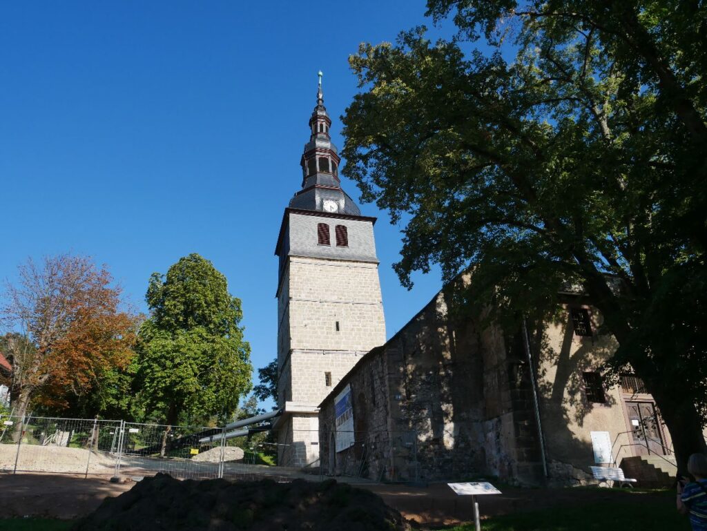 Schiefer Turm von Bad Frankenhausen