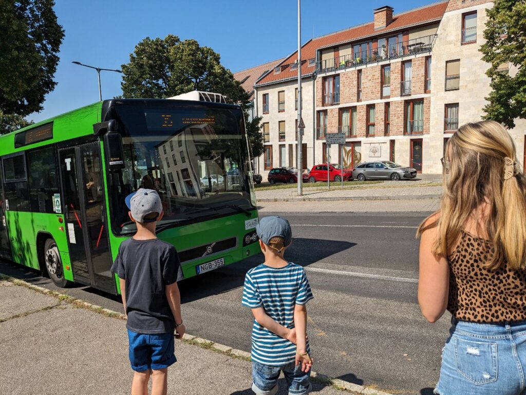 Bus in Pécs