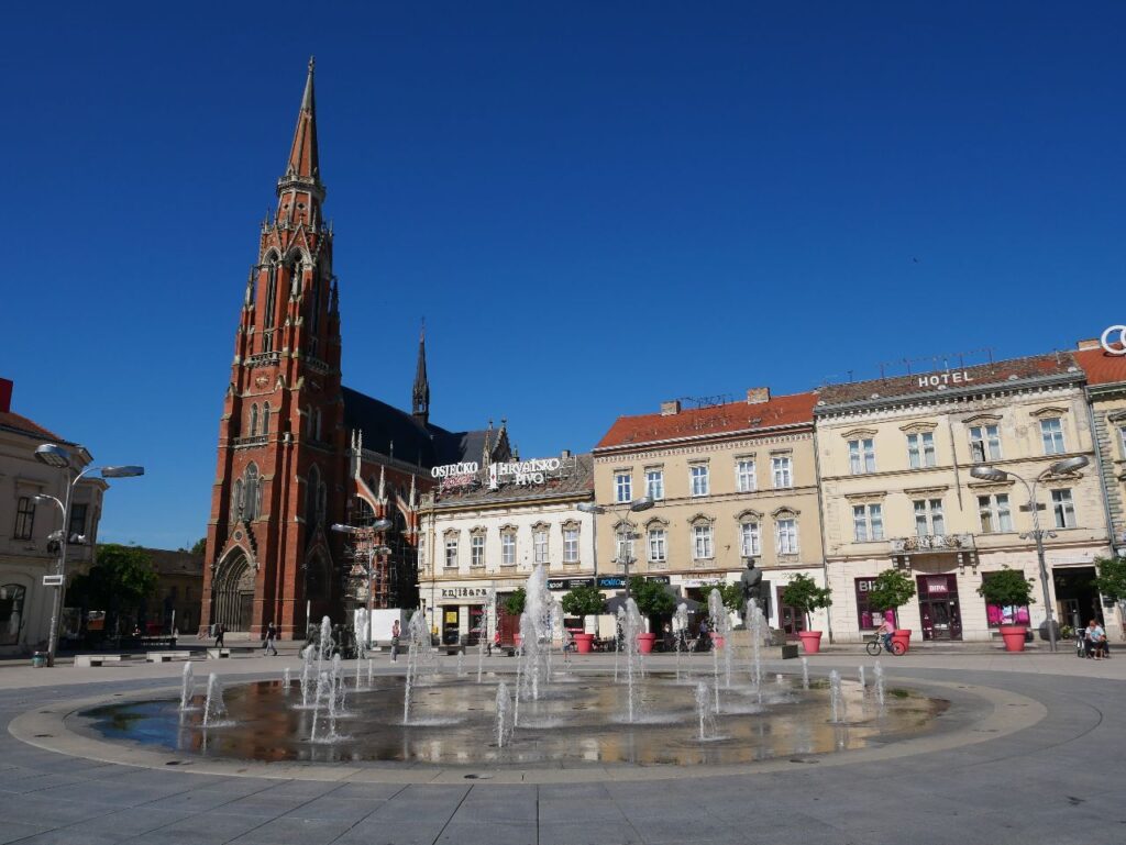 Hauptplatz Osijek