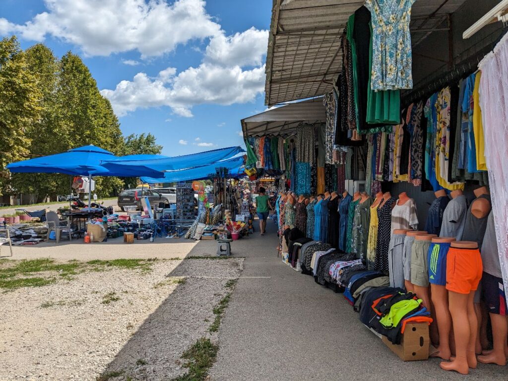 Brod Bosnien Herzegowina Markt