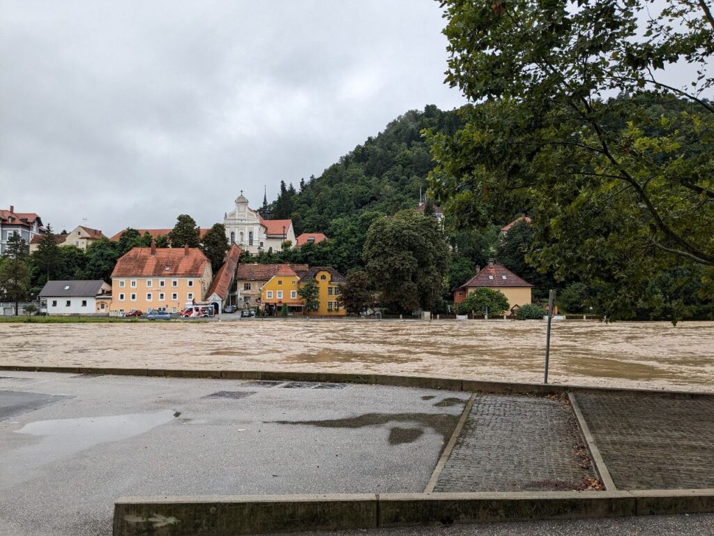 Hochwasser Celje