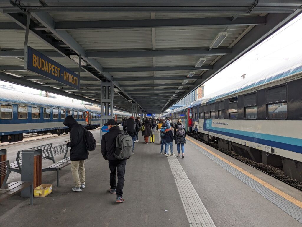 Nachtzug mit Kindern Dresden Budapest