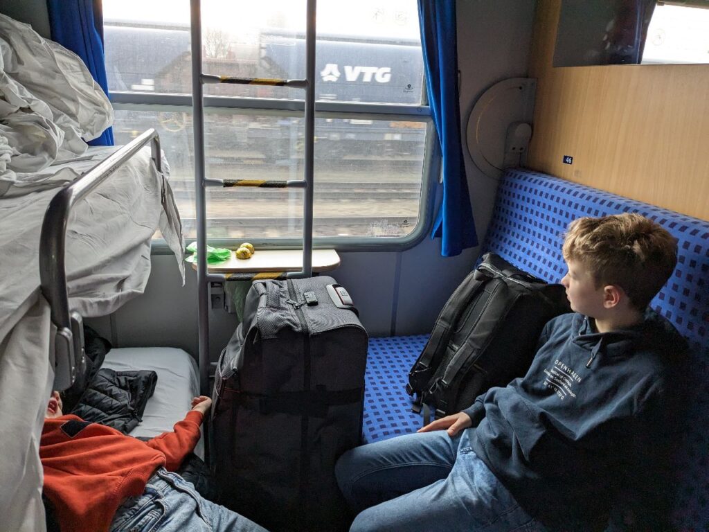 Nachtzug mit Kindern Dresden Budapest