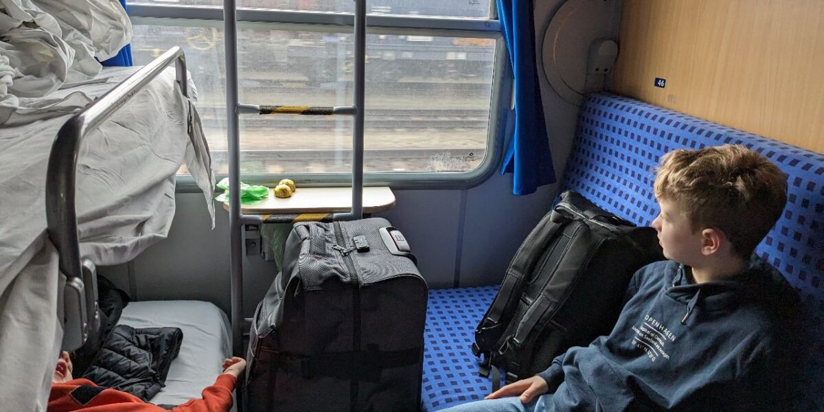 Nachtzug mit Kindern Dresden Budapest