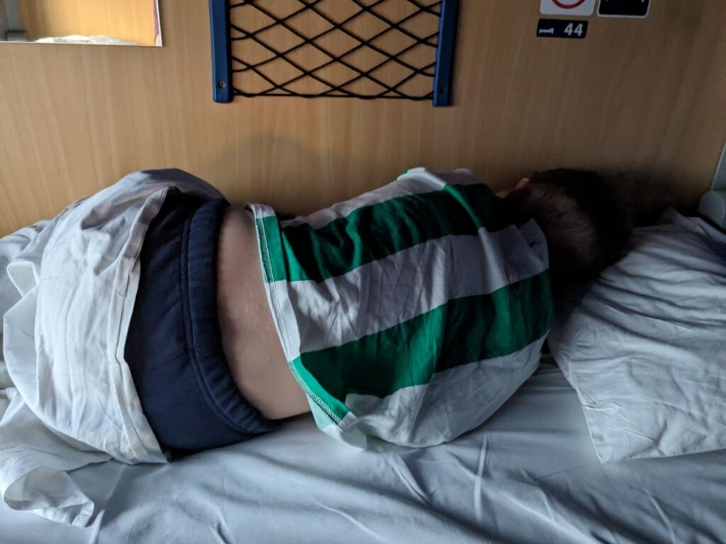 Nachtzug mit Kindern Dresden Budapest