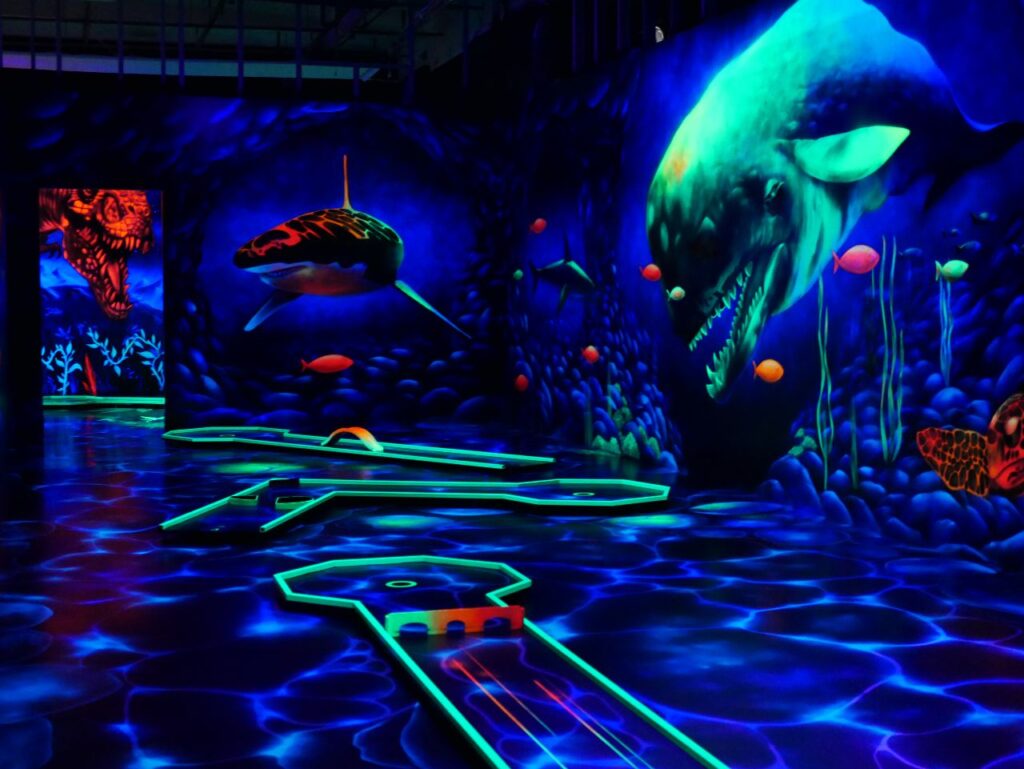 5 Welten 3D Blacklight Minigolf Halle (Saale)