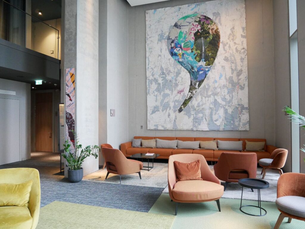 b'mine Hotel Frankfurt Airport Lobby