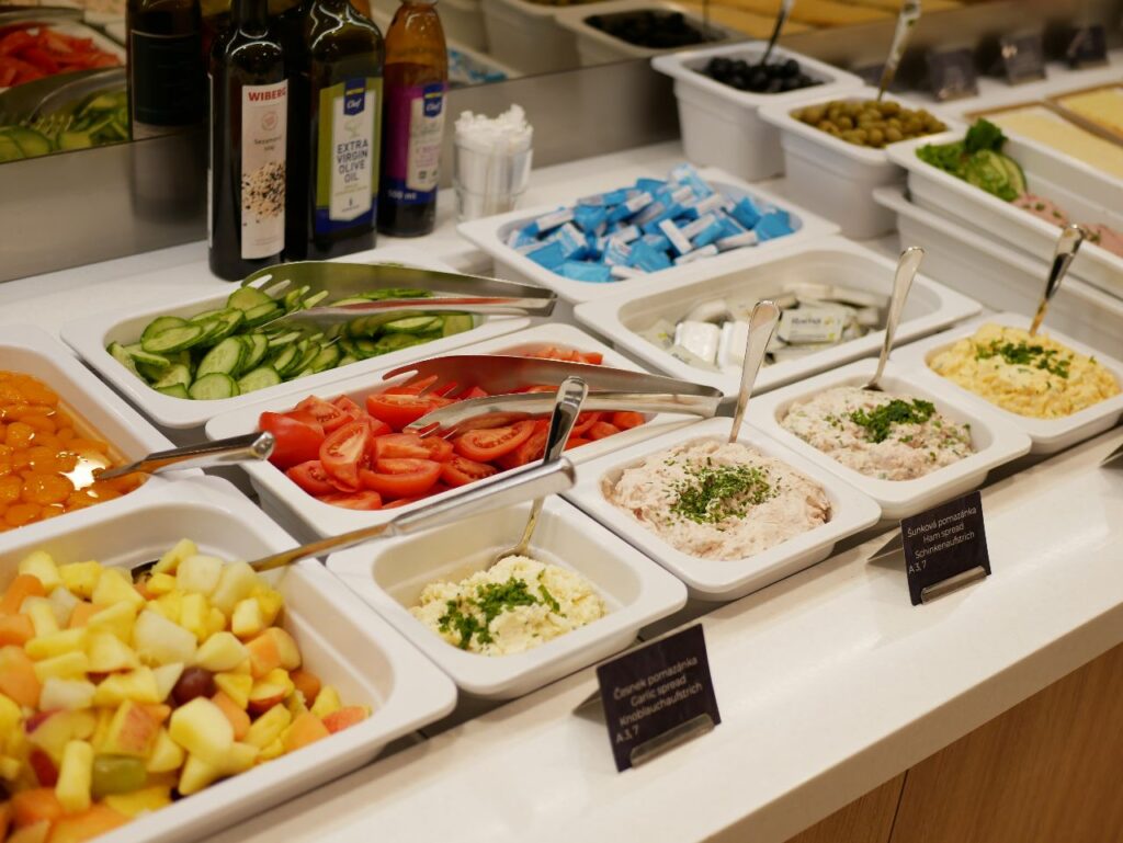 Aquapalace Hotel Prag Frühstück