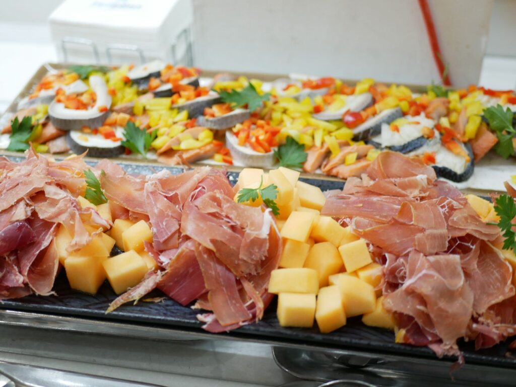 Aquapalace Hotel Prag Abendessen