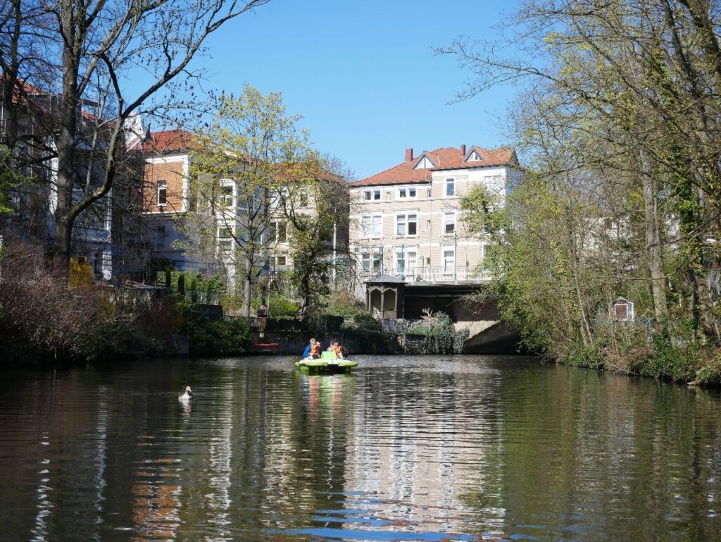 Tretboot Oker Braunschweig