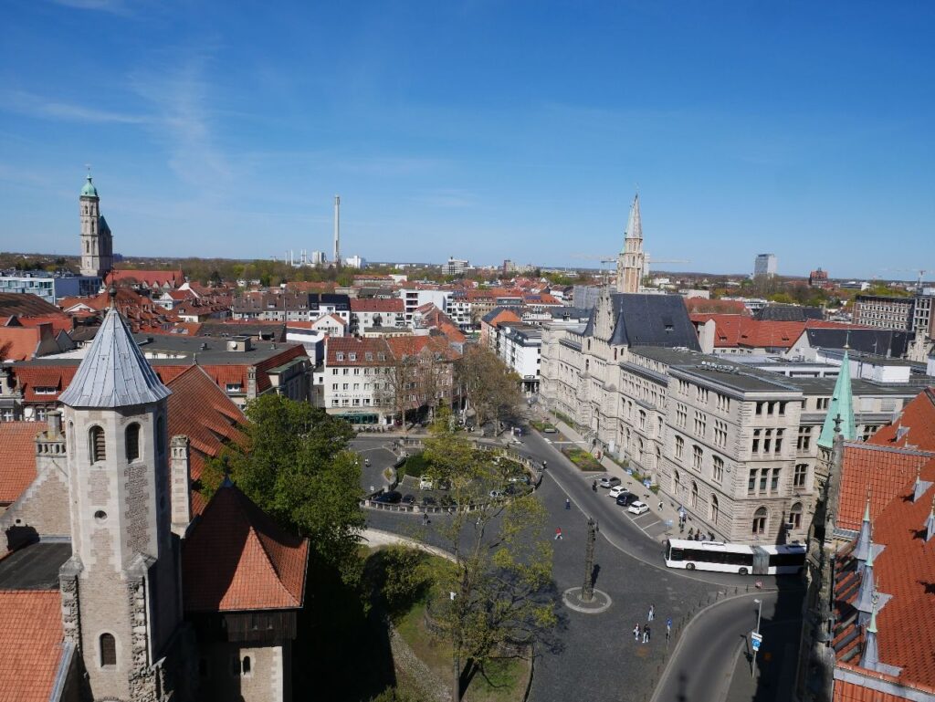 Rathausturm Braunschweig Aussicht